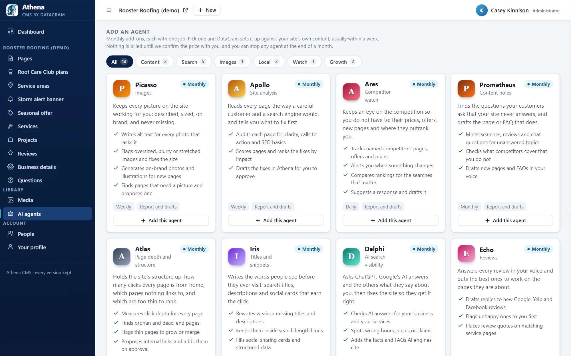 AI Agents vs. Plugins: Why Athena CMS Hires Agents