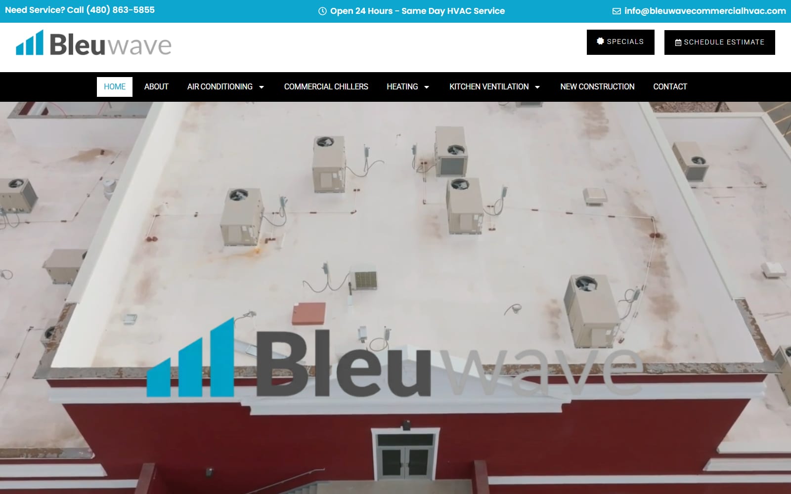Bleuwave Commercial HVAC — Phoenix, AZ · Metro
