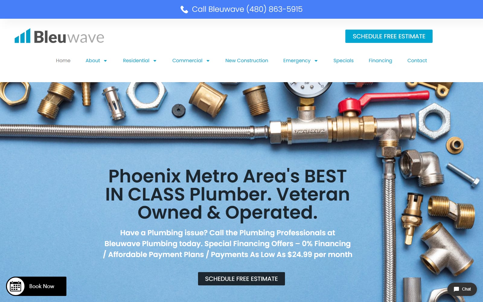 Bleuwave Plumbing — Phoenix, AZ · Metro