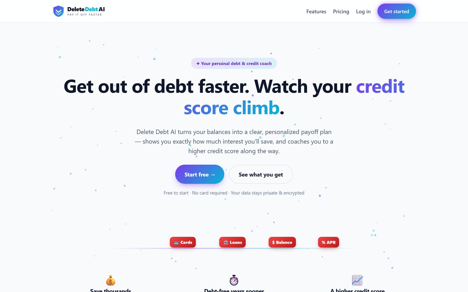 Delete Debt AI — Online · Nationwide