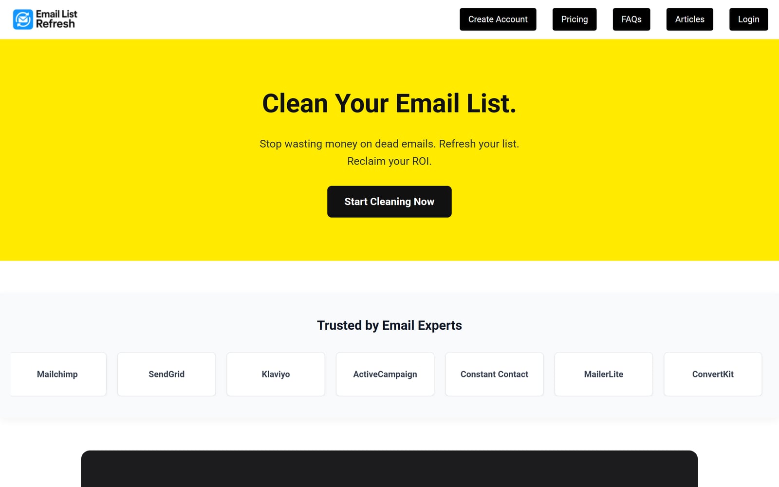 Email List Refresh — Online · Worldwide