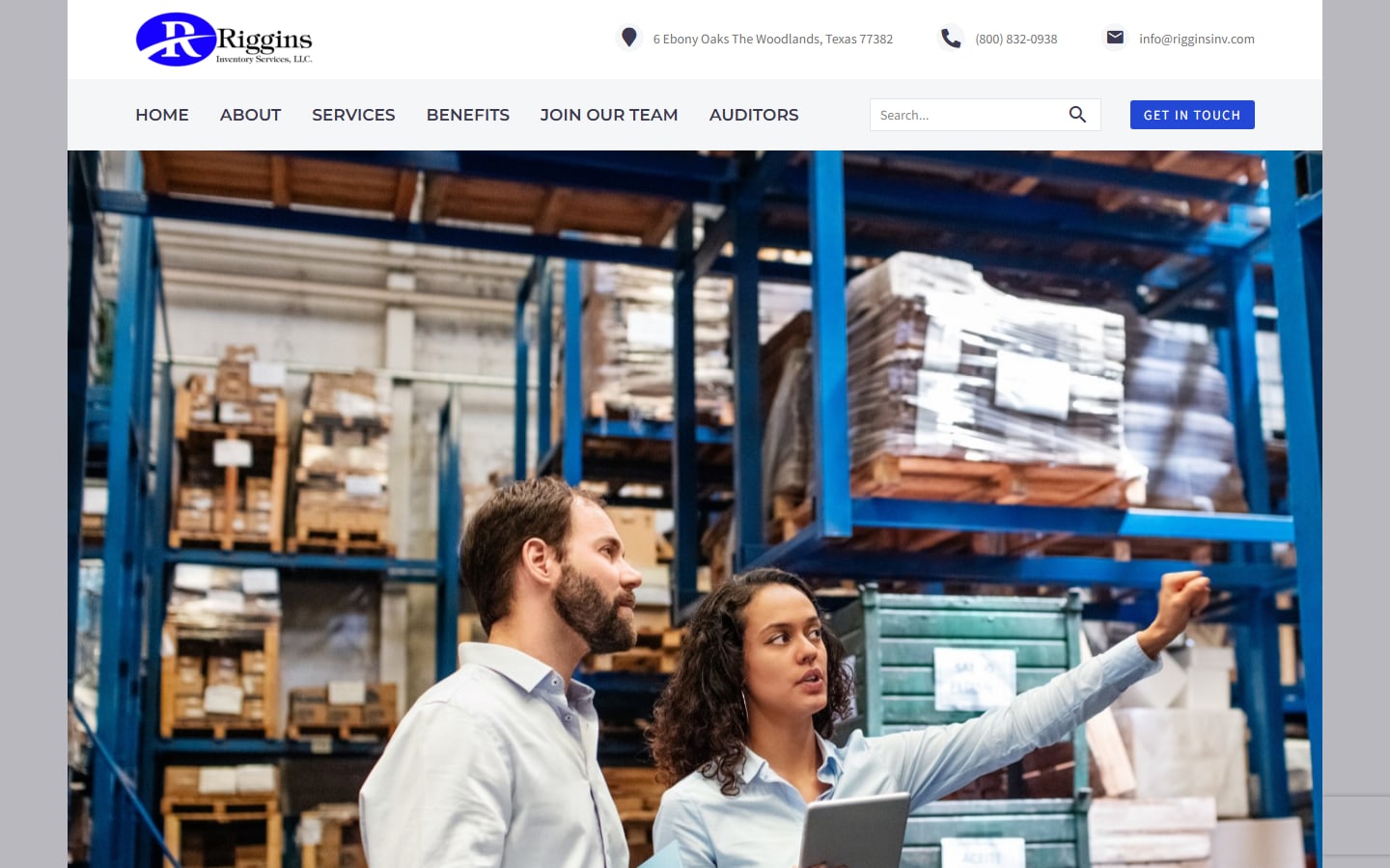 Riggins Inventory Services — The Woodlands, TX · Nationwide