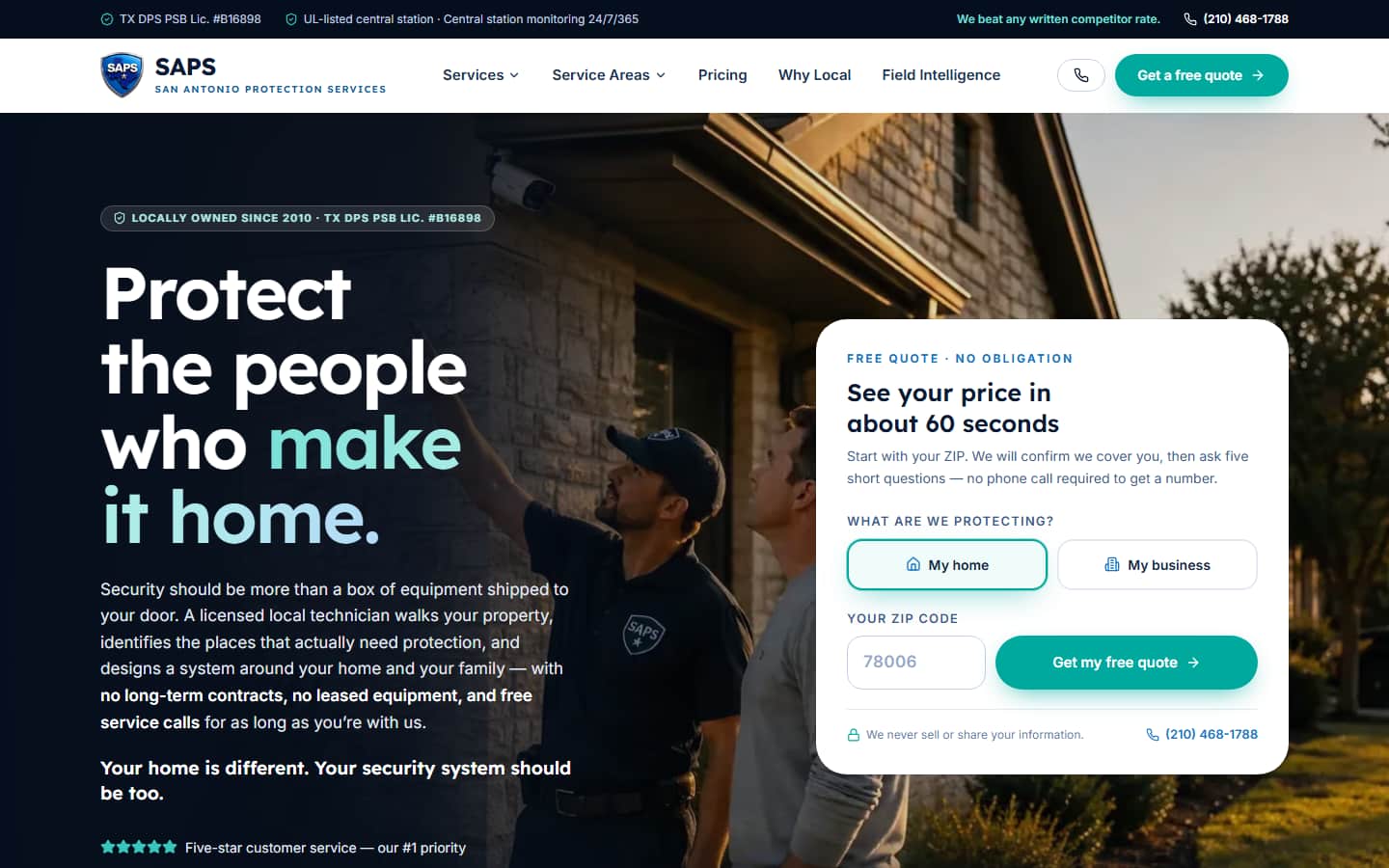 San Antonio Protection Services — San Antonio, TX